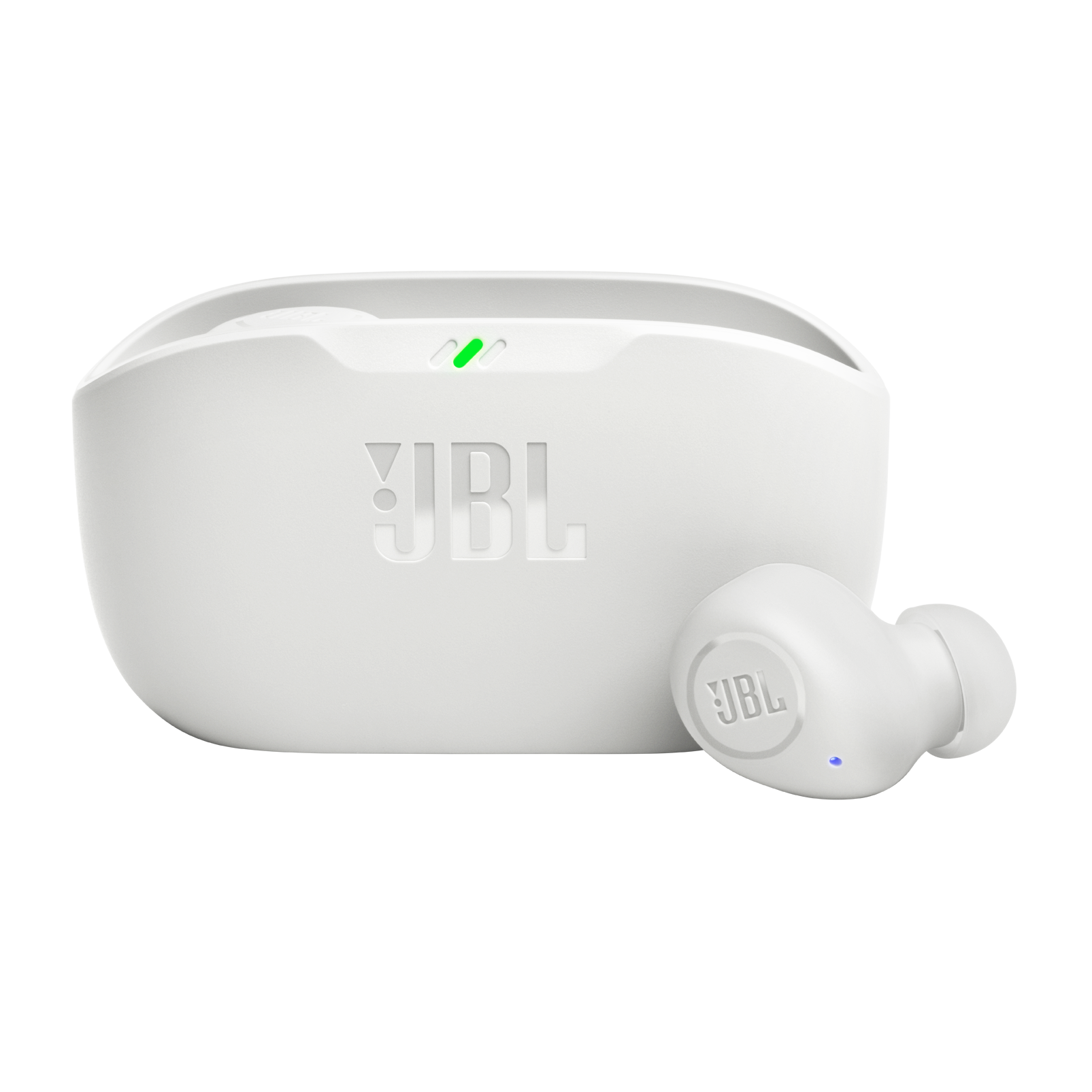 JBL Vibe Buds - White - True wireless earbuds - Hero